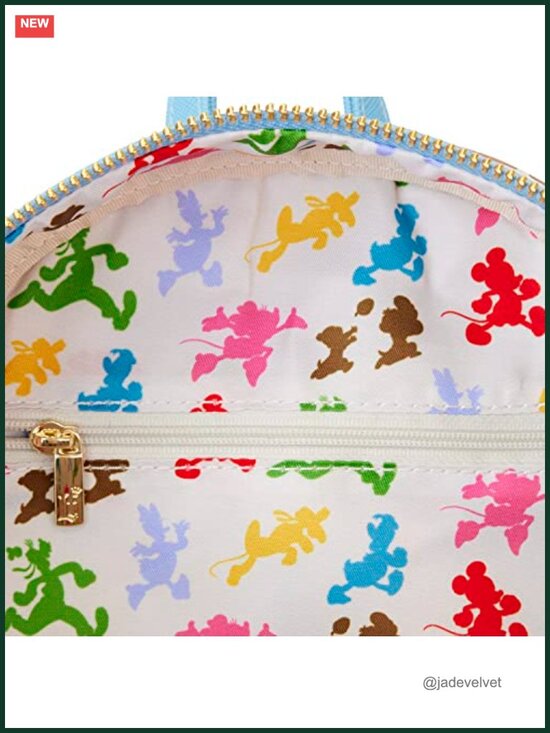 Loungefly Disney Mickey Mouse Backpack Faux Leather